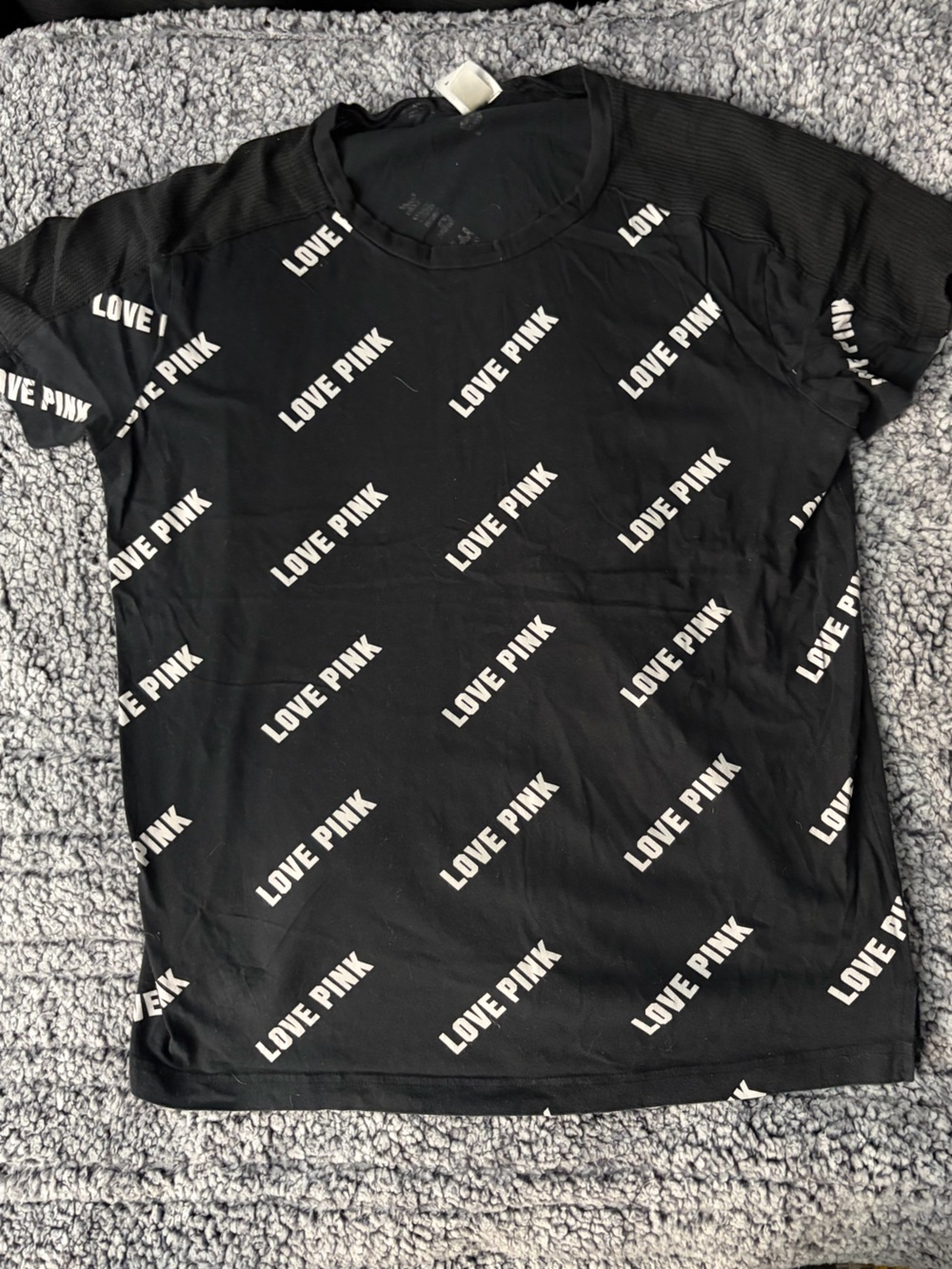 PINK Victoria's Secret Black Tee